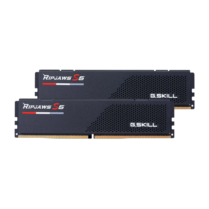 رم کامپیوتر جی‌اسکیل مدل RIPJAWS S5 ظرفیت 32GB (2 16GB) دو کاناله DDR5 سرعت 5600 مگاهرتز