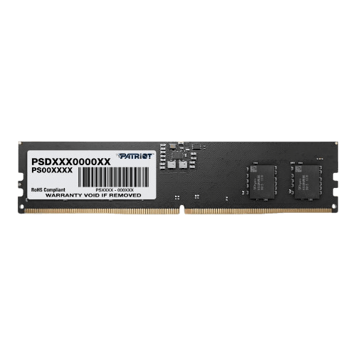 رم کامپیوتر پاتریوت مدل SIGNATURE ظرفیت 8GB (1 8GB) تک کاناله DDR5 سرعت 5200 مگاهرتز