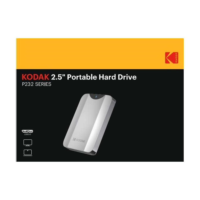هارد اکسترنال کداک (Kodak) مدل P232 ظرفیت 1 ترابایت - تصویر 2