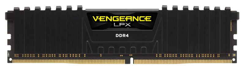 رم کامپیوتر کورسیر دو کاناله مدل VENGEANCE LPX ظرفیت 32 گیگابایت DDR4 سرعت 3200MT/s تایمینگ CL16 - تصویر 3