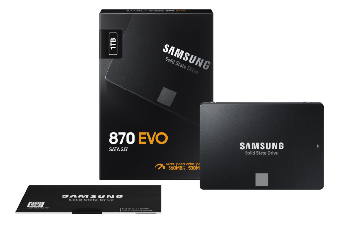 حافظه اس اس دی سامسونگ اینترنال SATA مدل 870Evo ظرفیت 1 ترابایت - تصویر 8